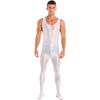 Mallas de cuerpo entero con tirantes - Mallas - atrevido, body, brillante, gym, Hombre, lycra, medias, sexy - 365Briefs -
