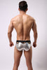 Slip metálico con aperturas y bolsa adicional - Bikini - abierto, autopostr_pinterest_48603, autopostr_pinterest_48606, autopostr_pinterest_57261, autopostr_twitter_46172, bikini, Hombre, metalico, sexy - 365Briefs -