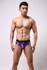 Slip metálico con aperturas y bolsa adicional - Bikini - abierto, autopostr_pinterest_48603, autopostr_pinterest_48606, autopostr_pinterest_57261, autopostr_twitter_46172, bikini, Hombre, metalico, sexy - 365Briefs -