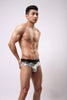 Slip metálico con aperturas y bolsa adicional - Bikini - abierto, autopostr_pinterest_48603, autopostr_pinterest_48606, autopostr_pinterest_57261, autopostr_twitter_46172, bikini, Hombre, metalico, sexy - 365Briefs -