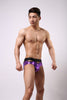 Slip metálico con aperturas y bolsa adicional - Bikini - abierto, autopostr_pinterest_48603, autopostr_pinterest_48606, autopostr_pinterest_57261, autopostr_twitter_46172, bikini, Hombre, metalico, sexy - 365Briefs -