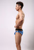 Slip metálico con aperturas y bolsa adicional - Bikini - abierto, autopostr_pinterest_48603, autopostr_pinterest_48606, autopostr_pinterest_57261, autopostr_twitter_46172, bikini, Hombre, metalico, sexy - 365Briefs -