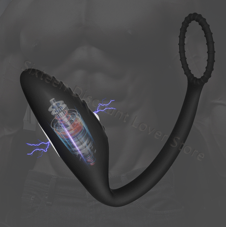 Estimulador de prostata con control remoto y electroshock - Juguete - Hombre, prostata, remoto, shock - 365Briefs -
