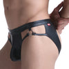 Jockstrap de piel con anillas laterales - Jockstrap - Abierto, atrevido, autopostr_pinterest_48604, autopostr_pinterest_48606, autopostr_pinterest_48607, Hombre, jockstrap, leather, Piel, sexy, xxx - 365Briefs -