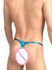 Mini tanga bulge metálico - Tanga - atrevido, bulge, Hombre, lycra, metalico, sexy - 365Briefs -