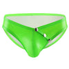 Slip de charol brillante desmontable - Bikini - abierto, atado, atrevido, autopostr_pinterest_48603, bikini, bulge, Hombre, latex, metalico, sexy - 365Briefs -