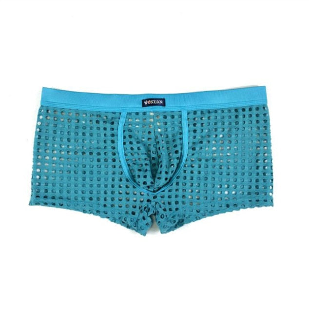 Boxer perforado con paquete extra - Boxer - atrevido, autopostr_pinterest_48602, autopostr_pinterest_48605, boxer, bulge, comfort, Hombre, red, tradicional - 365Briefs -