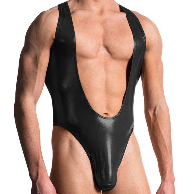 Body tanga piel - Body - body, Hombre, leather, piel, sexy, tanga, xxx - 365Briefs -