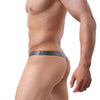 Tanga piel efecto mojado con bolsa frontal - Tanga - atrevido, autopostr_pinterest_48605, autopostr_pinterest_48606, autopostr_pinterest_48607, bañador, bañadores, bulge, comfort, cómodo, Hombre, leather, metalico, piel, sexy, tanga, tradicional - 365Briefs -