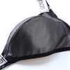 Tanga piel con cintura elástica - Tanga - atrevido, autopostr_pinterest_48606, autopostr_pinterest_48607, bulge, comfort, Hombre, leather, lycra, metalico, piel, sexy - 365Briefs -