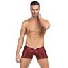 Boxer piel con cremallera - Boxer - atado, atrevido, autopostr_pinterest_48602, boxer, cremallera, Hombre, leather, piel, tradicional - 365Briefs -