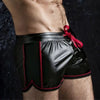 Pantalones cortos latex - Gym - atado, atrevido, bañadores, boxer, bulge, comfort, gym, Hombre, latex, leather, piel, sexy - 365Briefs -
