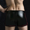 Pantalones cortos latex - Gym - atado, atrevido, bañadores, boxer, bulge, comfort, gym, Hombre, latex, leather, piel, sexy - 365Briefs -