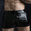 Pantalones cortos latex - Gym - atado, atrevido, bañadores, boxer, bulge, comfort, gym, Hombre, latex, leather, piel, sexy - 365Briefs -