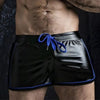 Pantalones cortos latex - Gym - atado, atrevido, bañadores, boxer, bulge, comfort, gym, Hombre, latex, leather, piel, sexy - 365Briefs -