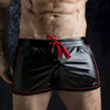 Pantalones cortos latex - Gym - atado, atrevido, bañadores, boxer, bulge, comfort, gym, Hombre, latex, leather, piel, sexy - 365Briefs -