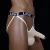 Jocstrap mínimo elefante - Jockstrap - abierto, atrevido, bulge, comfort, elefante, Hombre, jockstrap, lycra, seda, sexy - 365Briefs -