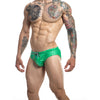 Bañador bikini metálico brillante con relleno - Bañador - atrevido, bañadores, bikini, Hombre, metalico, sexy - 365Briefs -