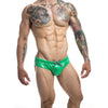 Bañador bikini metálico brillante con relleno - Bañador - atrevido, bañadores, bikini, Hombre, metalico, sexy - 365Briefs -