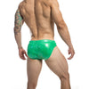 Bañador bikini metálico brillante con relleno - Bañador - atrevido, bañadores, bikini, Hombre, metalico, sexy - 365Briefs -