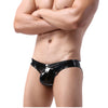 Slip de charol brillante desmontable - Bikini - abierto, atado, atrevido, autopostr_pinterest_48603, bikini, bulge, Hombre, latex, metalico, sexy - 365Briefs -