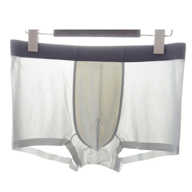 Boxer de hielo semi transparente - Boxer - atrevido, boxer, bulge, comfort, Hombre, tradicional - 365Briefs -