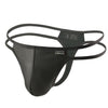 Tanga de piel con tiras laterales - Tanga - abierto, atrevido, autopostr_pinterest_48606, autopostr_pinterest_48607, bulge, comfort, cómodo, Hombre, leather, Piel, sexy, tanga - 365Briefs -