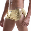 Mini Boxer metálico con apertura lateral - Boxer - abierto, atrevido, bañadores, boxer, comfort, gym, Hombre, metalico, sexy - 365Briefs -