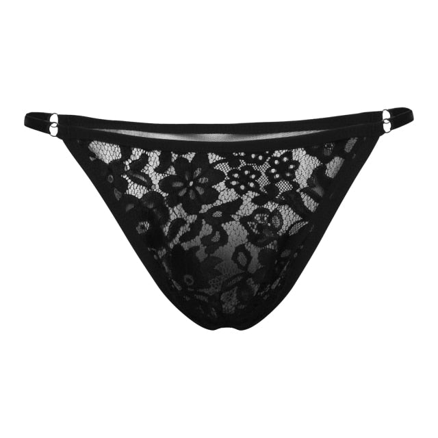 Microslip brasileño encaje y red - Bikini - atrevido, autopostr_pinterest_48603, autopostr_pinterest_48606, bikini, bulge, comfort, encaje, Hombre, red, sexy - 365Briefs -