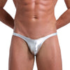 Bañador tanga brillante - Tanga - atrevido, autopostr_pinterest_48606, bañadores, bulge, Hombre, lycra, metalico, sexy, tanga - 365Briefs -