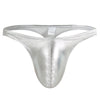 Bañador tanga brillante - Tanga - atrevido, autopostr_pinterest_48606, bañadores, bulge, Hombre, lycra, metalico, sexy, tanga - 365Briefs -