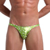 Bañador tanga brillante - Tanga - atrevido, autopostr_pinterest_48606, bañadores, bulge, Hombre, lycra, metalico, sexy, tanga - 365Briefs -
