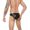Slip piel bulge - Bikini - atrevido, bikini, bulge, comfort, Hombre, leather, piel, sexy - 365Briefs -