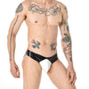 Slip piel bulge - Bikini - atrevido, bikini, bulge, comfort, Hombre, leather, piel, sexy - 365Briefs -