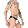 Slip piel bulge - Bikini - atrevido, bikini, bulge, comfort, Hombre, leather, piel, sexy - 365Briefs -