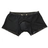 Boxer de piel desmontable - Boxer - abierto, atado, atrevido, autopostr_pinterest_48602, boxer, Hombre, leather, piel, tradicional - 365Briefs -