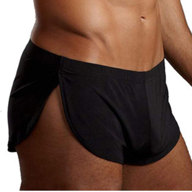 Pantalones cortos finos con abertura lateral - Gym - abierto, boxer, comfort, gym, Hombre, red, tradicional - 365Briefs -