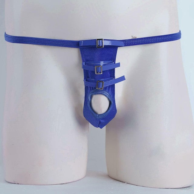 Microtanga todo al aire atado - Tanga - atado, Hombre, leather, microtanga, piel, xxx - 365Briefs -