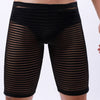 Boxer largo a rayas transparente - Boxer - atrevido, autopostr_pinterest_48602, boxer, comfort, Hombre, lycra, red, tradicional - 365Briefs -