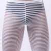 Boxer largo a rayas transparente - Boxer - atrevido, autopostr_pinterest_48602, boxer, comfort, Hombre, lycra, red, tradicional - 365Briefs -