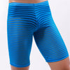 Boxer largo a rayas transparente - Boxer - atrevido, autopostr_pinterest_48602, boxer, comfort, Hombre, lycra, red, tradicional - 365Briefs -