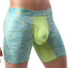 Boxer largo algodón con bolsa frontal de lycra - Boxer - algodon, atrevido, boxer, bulge, comfort, gym, Hombre, lycra, tradicional - 365Briefs -