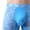Boxer largo algodón con bolsa frontal de lycra - Boxer - algodon, atrevido, boxer, bulge, comfort, gym, Hombre, lycra, tradicional - 365Briefs -