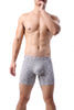 Boxer largo algodón con bolsa frontal de lycra - Boxer - algodon, atrevido, boxer, bulge, comfort, gym, Hombre, lycra, tradicional - 365Briefs -