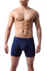 Boxer largo algodón con bolsa frontal de lycra - Boxer - algodon, atrevido, boxer, bulge, comfort, gym, Hombre, lycra, tradicional - 365Briefs -