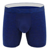 Boxer largo algodón con bolsa frontal de lycra - Boxer - algodon, atrevido, boxer, bulge, comfort, gym, Hombre, lycra, tradicional - 365Briefs -