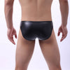 Microslip cuero con bolsa frontal - Bikini - autopostr_pinterest_48604, bikini, bulge, Hombre, leather, piel, sexy, xxx - 365Briefs -