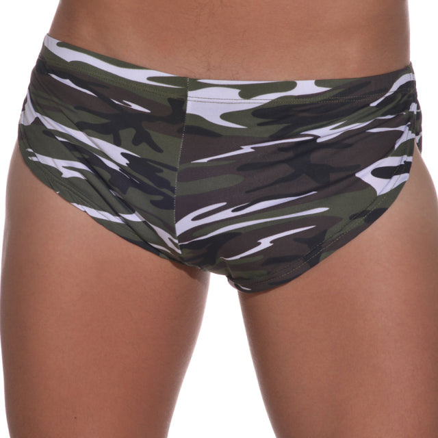 Pantalones cortos militares con apertura lateral - Gym - comfort, gym, Hombre, militar, tradicional - 365Briefs -