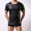 Camiseta manga corta cuero - Gym - gym, Hombre, piel - 365Briefs -