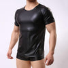 Camiseta manga corta cuero - Gym - gym, Hombre, piel - 365Briefs -